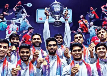 Thomas cup triumph