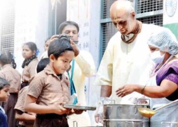 Ensuring child education with food security