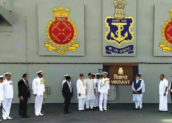 Navy’s new ensign reflects New India