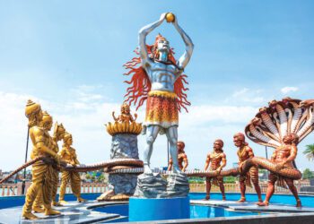 A blend of divinity, modern technology