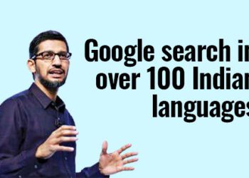 Google search in over 100 Indian languages