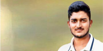 Rising from the ground