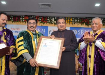 The 17th Convocation was celebrated with much fanfare at SRM IST NCR Campus.