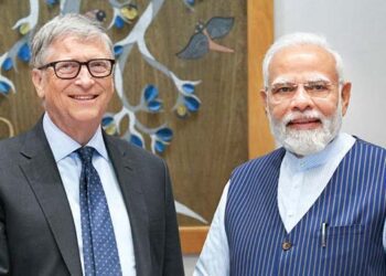 Gates lauds PM Modi’s efforts in healthcare and digital payments