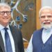 Gates lauds PM Modi’s efforts in healthcare and digital payments