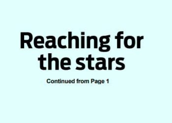 Reaching for the stars