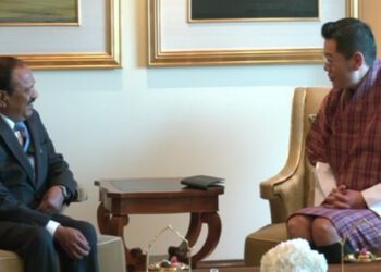 NSA Doval meets Bhutan King