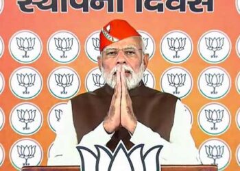 PM slams Opposition on BJP’s Foundation Day