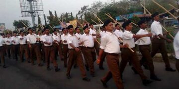 RSS takes out route march in Tamil Nadu