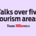 Talks over five tourism areas