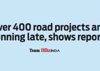 Over 400 road projects are running late