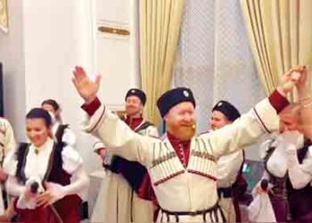 Pomp & gaiety at Russian National Day