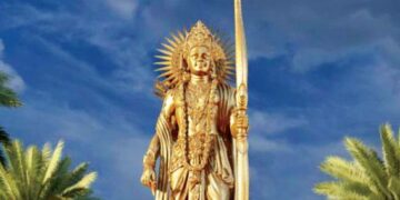 108-ft Lord Ram statue