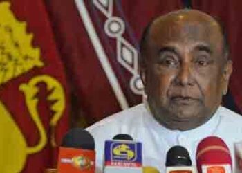 Sri Lanka's Speaker Mahinda Yapa Abeywardena