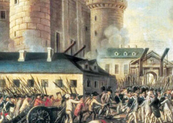 The storming of bastille