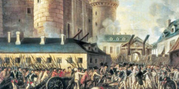 The storming of bastille