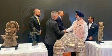 105 trafficked antiquities repatriated from the US