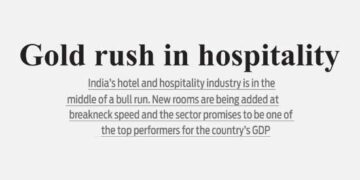 Gold rush in hospitality