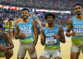 Men’s 4 X400m relay team qualifies for final in World Championships