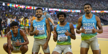 Men’s 4 X400m relay team qualifies for final in World Championships