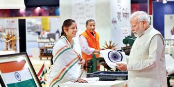 Handlooms exemplify country’s diversity