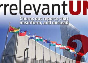 IrrelevantUN Churns out reports that misinform, and mislead