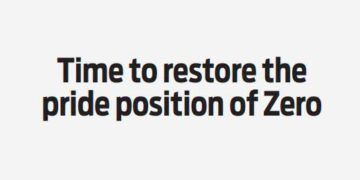 Time to restore the pride position of Zero