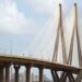 Bandra-Worli Sea Link view from Bandra Fort