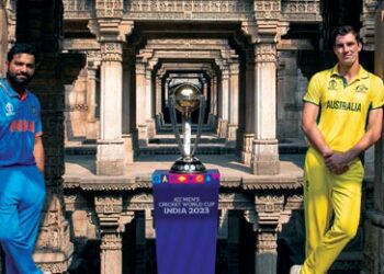 Team India at the inaugural ceremony of the World Cup Final