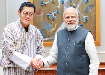 PM Modi with Bhutan King