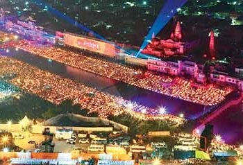 More than 22 lakh diyas where lighted on Deepotsav, a world record, at 51 ghats of Ayodhya, including the Ram Ki Paidi. Prime Minister Narendra Modi said the energy of Ayodhya Deepotsava will infuse new vibrancy in the country.
