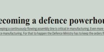 Becoming a defence powerhouse