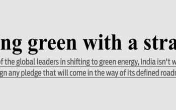 Going green with a strategy