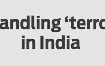 Handling ‘terror’ in India
