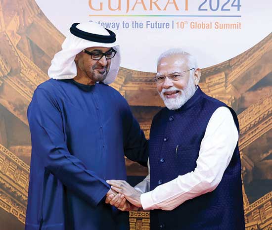 PM Modi welcomes UAE