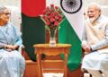 PM Modi with Bangladesh PM Sheikh Hasina in New Delhi