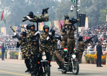 On full display at India's 75th Republic Day Parade