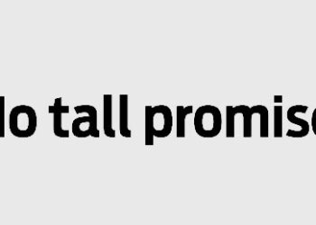 No tall promises