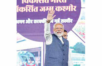 PM Modi at an event in Jammu