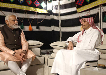 PM Modi holds talks with Qatar counterpart