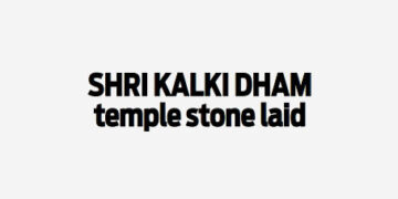 Shri Kalki Dham Temple Stone Laid