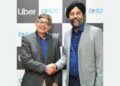 T Koshy, MD & CEO of ONDC and Prabhjeet Singh, President, Uber India