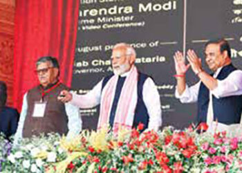 inaugurated and laid the foundation