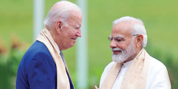 Modi ji with Joe Biden