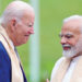 Modi ji with Joe Biden