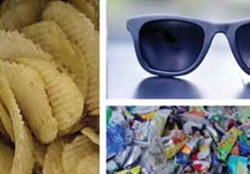 startup makes sunglasses from recycled chips packs