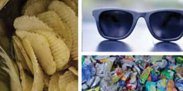 startup makes sunglasses from recycled chips packs