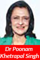 Dr Poonam Khetrapal Singh