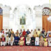 A group phoptograph of Padma awardees with the President, Vice-President, Prime Minister Narendra Modi and Home Minister Amit Shah, at Rashtrapati Bhawan