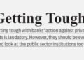Getting Tough